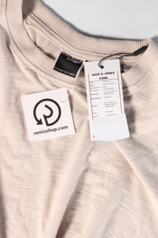 Ανδρικό t-shirt Core By Jack & Jones, Μέγεθος L, Χρώμα  Μπέζ, Τιμή 15,98 €