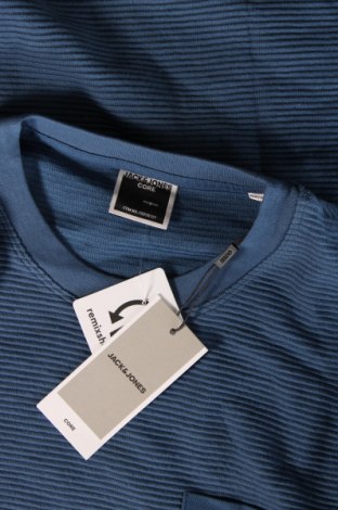 Pánské tričko  Core By Jack & Jones, Velikost L, Barva Modrá, Cena  449,00 Kč