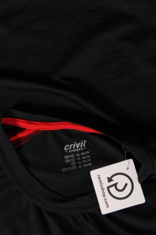 Herren T-Shirt Crivit, Größe XL, Farbe Schwarz, Preis 8,60 €