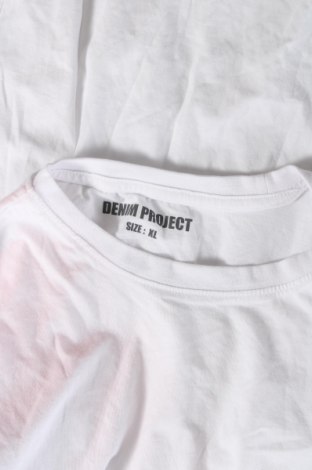 Ανδρικό t-shirt Denim Project, Μέγεθος XL, Χρώμα Λευκό, Τιμή 10,39 €