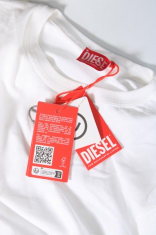 Męski T-shirt Diesel, Rozmiar XS, Kolor Biały, Cena 557,08 zł