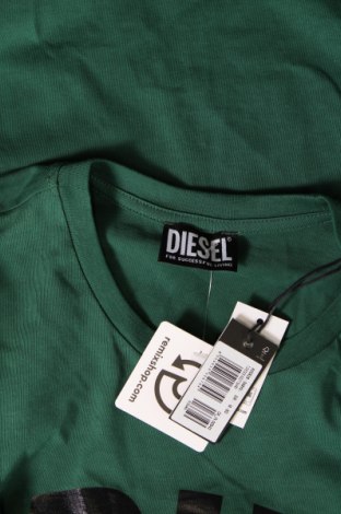 Herren T-Shirt Diesel, Größe M, Farbe Grün, Preis 53,56 €