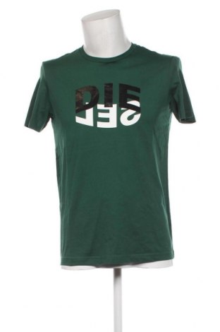 Herren T-Shirt Diesel, Größe M, Farbe Grün, Preis 59,19 €
