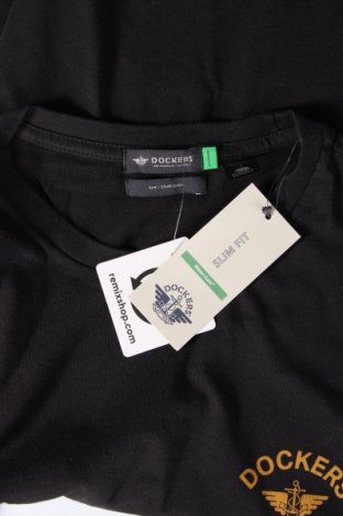 Tricou de bărbați Dockers, Mărime M, Culoare Negru, Preț 175,00 Lei