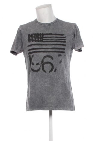 Herren T-Shirt Dressmann, Größe M, Farbe Grau, Preis € 4,30