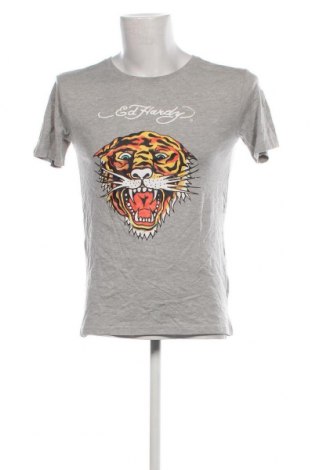 Męski T-shirt Ed Hardy, Rozmiar M, Kolor Szary, Cena 79,96 zł