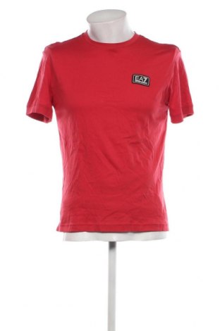 Мъжка тениска Emporio Armani, Размер M, Цвят Червен, Цена 90,75 лв.