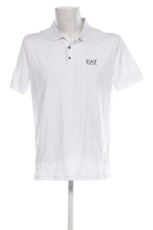 Herren T-Shirt Emporio Armani, Größe 3XL, Farbe Weiß, Preis 80,80 €
