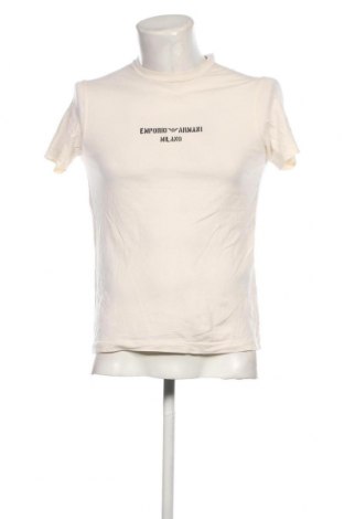 Herren T-Shirt Emporio Armani, Größe XS, Farbe Ecru, Preis 33,44 €