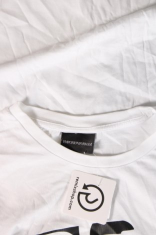 Męski T-shirt Emporio Armani, Rozmiar XL, Kolor Biały, Cena 284,67 zł