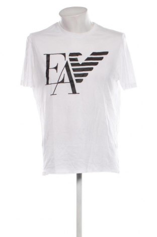 Męski T-shirt Emporio Armani, Rozmiar XL, Kolor Biały, Cena 284,67 zł