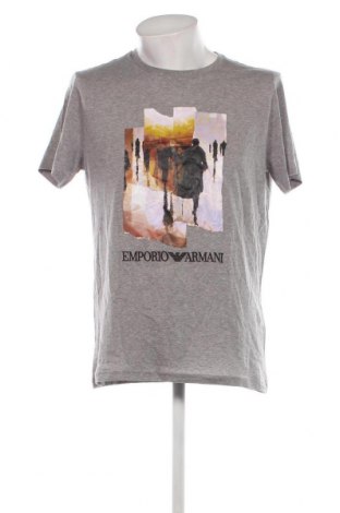 Herren T-Shirt Emporio Armani, Größe XL, Farbe Grau, Preis 61,93 €