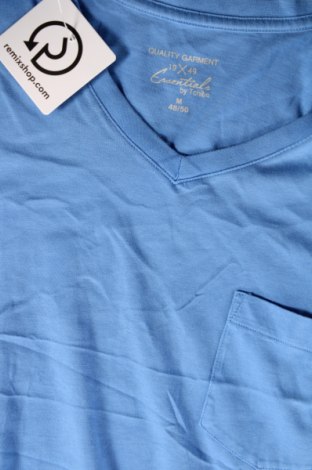 Pánské tričko  Essentials by Tchibo, Velikost M, Barva Modrá, Cena  176,00 Kč
