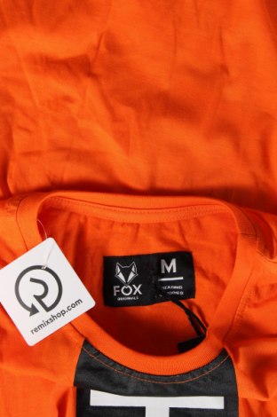 Herren T-Shirt Fox, Größe M, Farbe Orange, Preis € 27,43