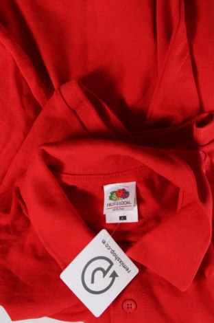 Herren T-Shirt Fruit Of The Loom, Größe L, Farbe Rot, Preis 8,15 €