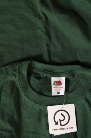 Herren T-Shirt Fruit Of The Loom, Größe XXL, Farbe Grün, Preis 6,65 €