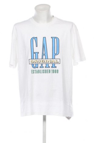 Ανδρικό t-shirt Gap, Μέγεθος XL, Χρώμα Λευκό, Τιμή 14,43 €