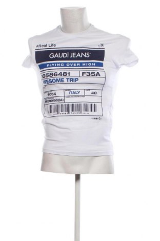 Tricou de bărbați Gaudi, Mărime XS, Culoare Alb, Preț 92,11 Lei