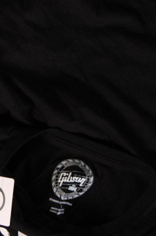 Ανδρικό t-shirt Gibson, Μέγεθος L, Χρώμα Μαύρο, Τιμή 6,62 €