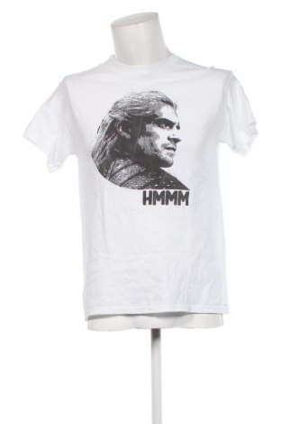 Мъжка тениска Gildan, Размер M, Цвят Бял, Цена 13,69 лв.