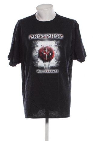 Мъжка тениска Gildan, Размер XXL, Цвят Черен, Цена 11,05 лв.