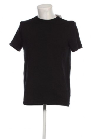 Мъжка тениска H&M, Размер M, Цвят Черен, Цена 14,07 лв.