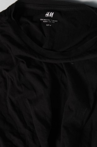 Ανδρικό t-shirt H&M, Μέγεθος M, Χρώμα Μαύρο, Τιμή 7,64 €