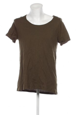 Мъжка тениска H&M Divided, Размер L, Цвят Зелен, Цена 11,40 лв.