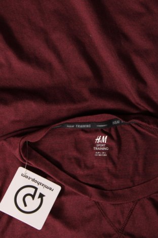 Мъжка тениска H&M Sport, Размер L, Цвят Червен, Цена 13,00 лв.