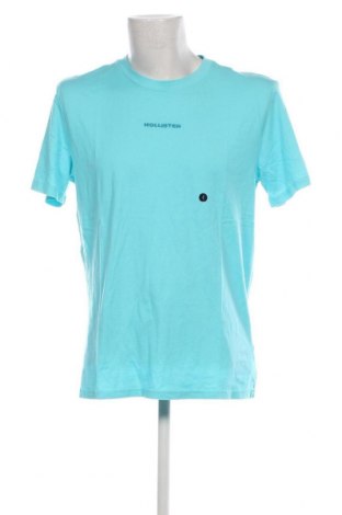 Herren T-Shirt Hollister, Größe L, Farbe Blau, Preis € 15,98