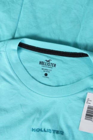 Herren T-Shirt Hollister, Größe L, Farbe Blau, Preis 11,99 €