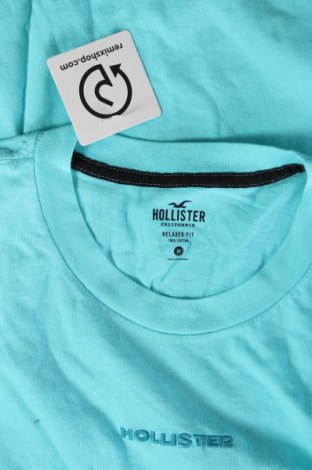 Мъжка тениска Hollister, Размер M, Цвят Син, Цена 17,05 лв.