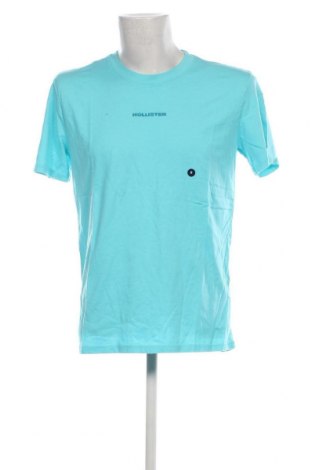 Мъжка тениска Hollister, Размер M, Цвят Син, Цена 18,60 лв.