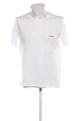 Męski T-shirt Hugo Boss, Rozmiar L, Kolor Biały, Cena 167,12 zł