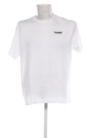Ανδρικό t-shirt Hummel, Μέγεθος M, Χρώμα Λευκό, Τιμή 9,59 €