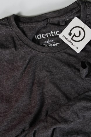 Ανδρικό t-shirt Identic, Μέγεθος L, Χρώμα Γκρί, Τιμή 7,24 €
