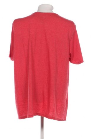 Ανδρικό t-shirt Identic, Μέγεθος 4XL, Χρώμα Κόκκινο, Τιμή 8,04 €