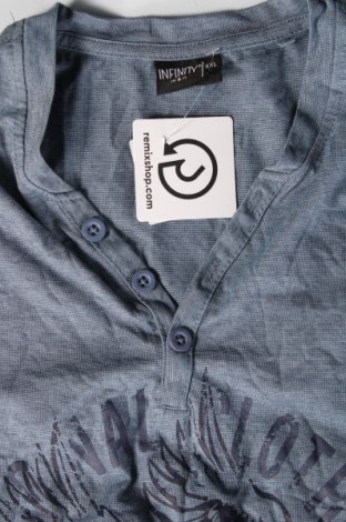 Herren T-Shirt Infinity, Größe XXL, Farbe Blau, Preis 8,60 €