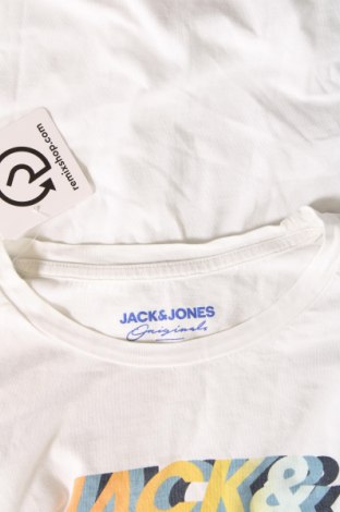 Męski T-shirt Jack & Jones, Rozmiar L, Kolor Biały, Cena 40,45 zł
