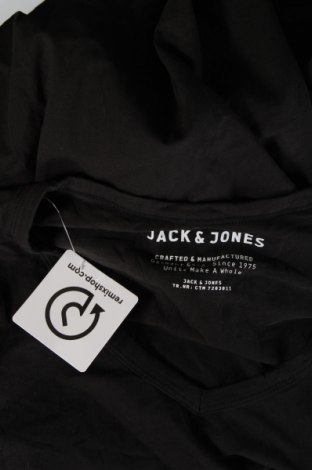 Мъжка тениска Jack & Jones, Размер XL, Цвят Черен, Цена 17,10 лв.