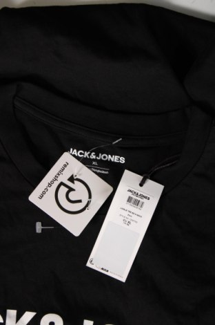 Ανδρικό t-shirt Jack & Jones, Μέγεθος XL, Χρώμα Μαύρο, Τιμή 15,16 €