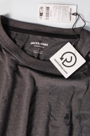 Ανδρικό t-shirt Jack & Jones, Μέγεθος L, Χρώμα Γκρί, Τιμή 15,16 €