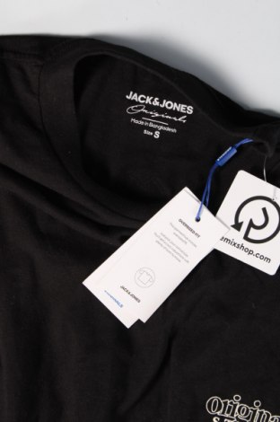 Ανδρικό t-shirt Jack & Jones, Μέγεθος S, Χρώμα Μαύρο, Τιμή 17,01 €