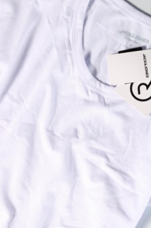 Мъжка тениска Jack & Jones, Размер M, Цвят Бял, Цена 23,10 лв.