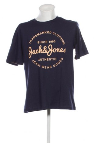 Tricou de bărbați Jack & Jones, Mărime XL, Culoare Albastru, Preț 103,62 Lei