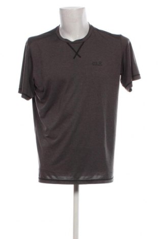 Ανδρικό t-shirt Jack Wolfskin, Μέγεθος L, Χρώμα Γκρί, Τιμή 24,00 €