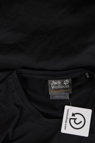 Herren T-Shirt Jack Wolfskin, Größe L, Farbe Schwarz, Preis € 17,85