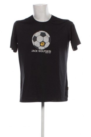 Мъжка тениска Jack Wolfskin, Размер L, Цвят Черен, Цена 25,65 лв.