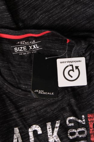 Ανδρικό t-shirt Jean Pascale, Μέγεθος XXL, Χρώμα Μαύρο, Τιμή 12,99 €