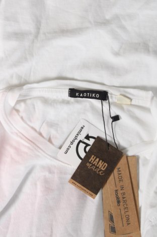 Ανδρικό t-shirt Kaotiko, Μέγεθος L, Χρώμα Λευκό, Τιμή 11,19 €